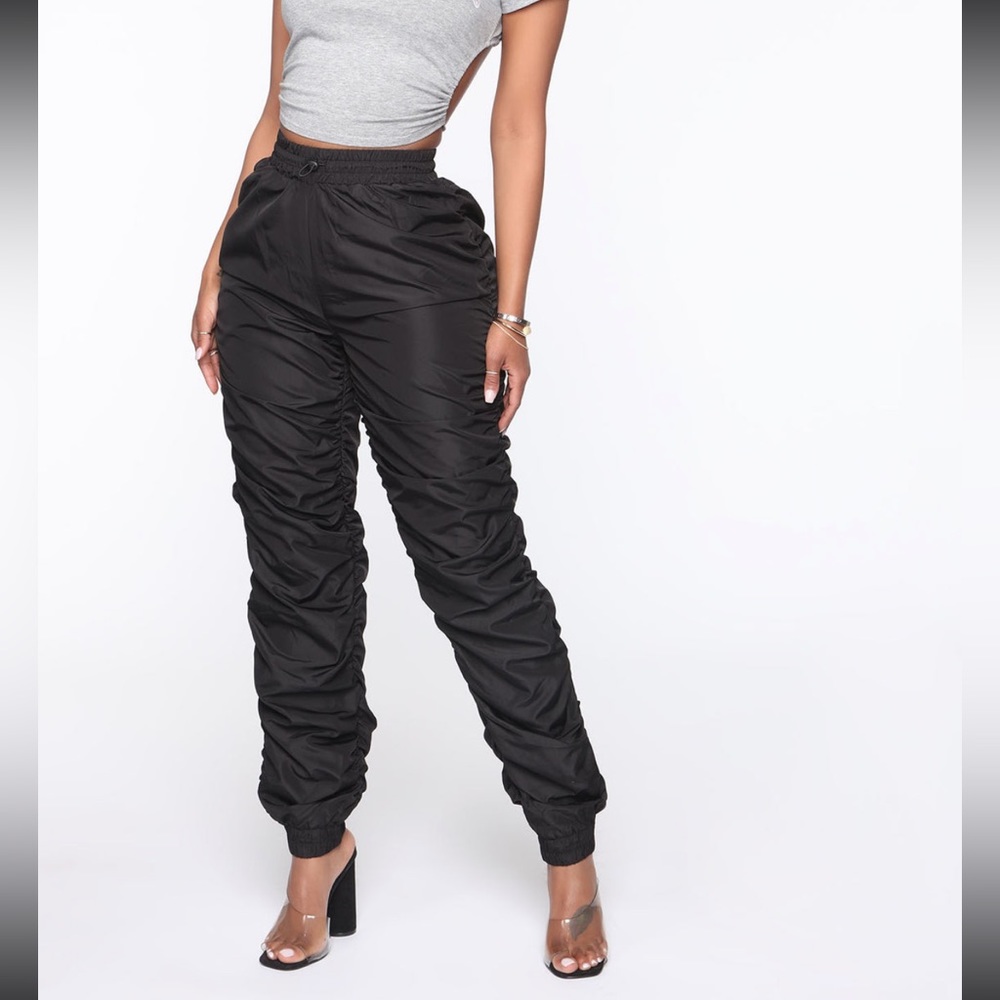 Fashionova women joggers Size L Color:Black